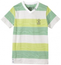 LRG - Kids Boys 8-20 Cutter V-Neck Tee, Green, Large LRG - Kids Boys 8-20 Cutter V-Neck Tee, Green, Large