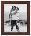 Malden Linear Wood 8-by-10-Inch Picture Frame, Walnut