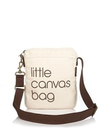 Carry your essentials in true Bloomingdale's style with our Little Canvas Bag. Carry your essentials in true Bloomingdale's style with our Little Canvas Bag.