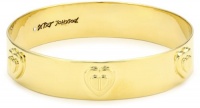 Betsey Johnson Status Gold Heart Bangle Bracelet Betsey Johnson Status Gold Heart Bangle Bracelet