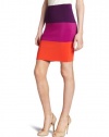 BCBGMAXAZRIA Women's Scarlett Block Stripe Skirt