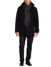 Calvin Klein Men's Car Coat with Scarf Calvin Klein Men's Car Coat with Scarf