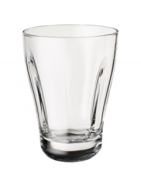 For every day, any occasion, the Farmhouse Touch highball glass features a classic Villeroy & Boch drinkware design with a fluted feel and tapered silhouette in dishwasher-safe crystal. For every day, any occasion, the Farmhouse Touch highball glass features a classic Villeroy & Boch drinkware design with a fluted feel and tapered silhouette in dishwasher-safe crystal.