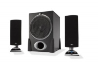 Cyber Acoustics CA-3550 2.1 Computer Speaker System - Silver Cyber Acoustics CA-3550 2.1 Computer Speaker System - Silver