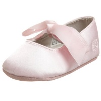 Ralph Lauren Layette Briley Ballet Crib Shoe (Infant/Toddler),Pink Satin,4 M US Toddler Ralph Lauren Layette Briley Ballet Crib Shoe (Infant/Toddler),Pink Satin,4 M US Toddler