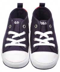 Ralph Lauren Layette Montauk Hi,Navy Canvas,2 M US Infant Ralph Lauren Layette Montauk Hi,Navy Canvas,2 M US Infant