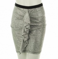 Karen Kane Metallic Skirt Black Medium Karen Kane Metallic Skirt Black Medium