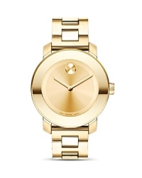 Movado BOLD Medium Yellow Gold Plated Stainless Steel Watch, 36mm Movado BOLD Medium Yellow Gold Plated Stainless Steel Watch, 36mm