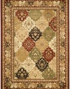 Safavieh Lyndhurst Collection LNH221B Multicolor Square Area Rug, 6-Feet