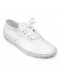 The original champ: the leather lace-up from Keds. A sneaker favorite for all ages. The original champ: the leather lace-up from Keds. A sneaker favorite for all ages.