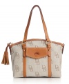 Keep tradition alive: Dooney & Bourke's elegant take on the classic signature satchel is a bag to keep.