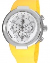 Philip Stein Men's 32AWRY Active Yellow Rubber Strap Watch