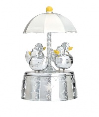 Reed & Barton Silver Plated Something Duckie Carousel Reed & Barton Silver Plated Something Duckie Carousel