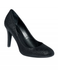 Named for an ornamental gemstone, the Jade pump from INC International Concepts is similarly elegant and eye-catching. With a trendy almond-toe silhouette and 3-1/2 covered heel, it's available in black fabric with a stingray pattern or tan suede. Named for an ornamental gemstone, the Jade pump from INC International Concepts is similarly elegant and eye-catching. With a trendy almond-toe silhouette and 3-1/2 covered heel, it's available in black fabric with a stingray pattern or tan suede.