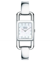 Showcase your style from a different angle with this sophisticated esQ Movado timepiece.