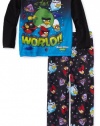 Ame Sleepwear Boys 8-20 Angry Birds Out Of This World Pajama Set, Multi, 10