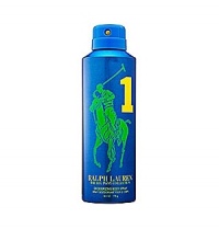 Inspired by the Ralph Lauren the Big Pony polo shirt -- Ralph Lauren introduces a new men's fragrance team, which offers the ultimate in sport and style for a youthful generation of men. Each of the 4 unique fragrances empowers this generation with its bold Polo Player icon and number. Get in the game with Big Pony Blue #1, a sporty fresh fragrance pairing lime and grapefruit to propel men to victory. Experience Polo Big Pony #1 with this 6.7 oz All Over Body Spray.