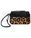 On the prowl? Pick up this posh leopard-print lovely from The Sak and feel fabulously fierce. Crafted from soft leather with with signature hardware, it's sized-right for all your out-on-the-town essentials.