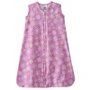 HALO Sleepsack 100% Cotton Wearable Blanket, Pink Graphic Flower, Medium