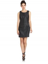 THE LOOKTailored seamsBack zip with hook-and-eye closureTHE FITAbout 35 from shoulder to hemTHE MATERIALPolyester/polyurethane coatingFully linedCARE & ORIGINDry cleanImportedModel shown is 5'9 (175cm) wearing US size Small. THE LOOKTailored seamsBack zip with hook-and-eye closureTHE FITAbout 35 from shoulder to hemTHE MATERIALPolyester/polyurethane coatingFully linedCARE & ORIGINDry cleanImportedModel shown is 5'9 (175cm) wearing US size Small.