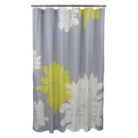 Perfect for creating a soothing atmosphere, this shower curtain has a delightful floral design. Perfect for creating a soothing atmosphere, this shower curtain has a delightful floral design.