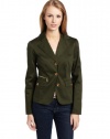 Jones New York Women's Button Front Blazer