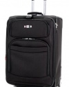 Delsey Helium Fusion 25 Expandable Suiter Trolley, Black