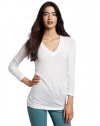 LnA Women's Long Sleeve V-Neck tee