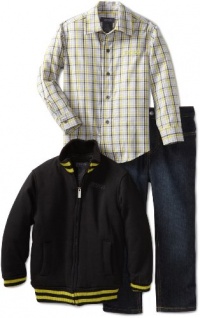 Kenneth Cole Boys 2-7 Jacket with Shirt and Jean Kenneth Cole Boys 2-7 Jacket with Shirt and Jean
