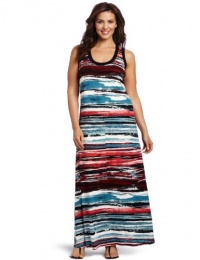 Karen Kane Women's Painted Maxi Dress Karen Kane Women's Painted Maxi Dress