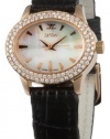 Le Vian Women's ZAG 100 Delano Mini 18K Rose Gold Diamond Watch