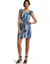 Lilly Pulitzer Women's Maya Dress, Bright Navy Foxy, Medium