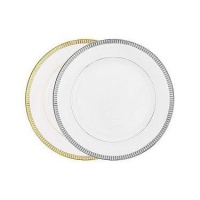 Haviland Plumes Platinum Round Deep Platter 12.4 in Haviland Plumes Platinum Round Deep Platter 12.4 in