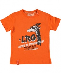 LRG There's No Stopping Them! T-Shirt (Sizes 4 - 7) - tang, 6 LRG There's No Stopping Them! T-Shirt (Sizes 4 - 7) - tang, 6