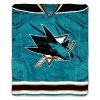 San Jose Sharks Plush Blanket