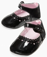 Cute mary jane shoes by First Impression will have her stepping out in style. Cute mary jane shoes by First Impression will have her stepping out in style.