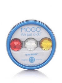 MOGO Design Red-Clear-Gold Team Bling Collection MOGO Design Red-Clear-Gold Team Bling Collection