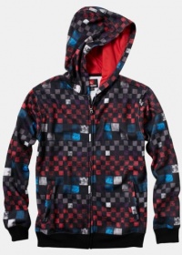 Quiksilver Boys 8-16 Check Yourself Hoodie Sweatshirt (Small (8-10)) Quiksilver Boys 8-16 Check Yourself Hoodie Sweatshirt (Small (8-10))