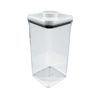 No matter what you're storing, this airtight container keeps things fresh and promises an alluring minimalist display in your modern kitchen. No matter what you're storing, this airtight container keeps things fresh and promises an alluring minimalist display in your modern kitchen.