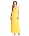 laundry BY SHELLI SEGAL Women's Chiffon Gown, Canary, 2