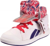 Reebok Little Kid/Big Kid Kenzie'S Krush Classic,White/Fearless Purple/Hype Pink/Pixie Pink,10.5 M US Little Kid Reebok Little Kid/Big Kid Kenzie'S Krush Classic,White/Fearless Purple/Hype Pink/Pixie Pink,10.5 M US Little Kid