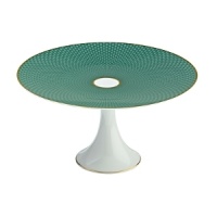 Present desserts, hors d'oeuvres and more on this weighty porcelain serving stand from Raynaud. It can be used individually, or stacked with others in the collection for a dramatic tabletop display. Present desserts, hors d'oeuvres and more on this weighty porcelain serving stand from Raynaud. It can be used individually, or stacked with others in the collection for a dramatic tabletop display.