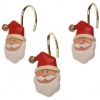 Santa Claus Christmas - Shower Curtain Hooks