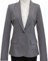 Theory Light Heather 'Gabe B' Notched Collar Tailored Blazer Jacket 4