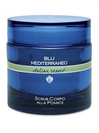 EXCLUSIVELY AT SAKS.COM. Inspired by the rejuvenating powers of the Italian Mediterranean, this gentle yet effective scrub completely exfoliates the surface of the skin on the body. Leaves skin radiant, velvety and toned. Hand made in Italy. 7.7 oz.