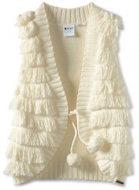 Roxy Kids Girls 7-16 Here Is Now Looped Sweater, Pearl-Seaspray, Medium Roxy Kids Girls 7-16 Here Is Now Looped Sweater, Pearl-Seaspray, Medium