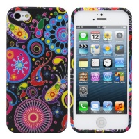 Fosmon DURA Series Design TPU Case for Apple iPhone 5 - Jellyfish