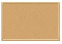 Board Dudes 24 x 36 Oak Style Frame Cork Board (16263UA-1)