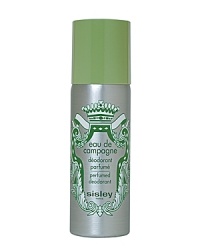 This deodorant, scented to the notes of Eau de Campagne, provides freshness, comfort and well-being throughout the day. Its very mild formula does not irritate or dry out the skin. It provides effective, long-lasting protection. It suits all skin types, including the most sensitive skin.Directions for Use: Apply daily to perfectly clean, dry skin. Eau de Campagne perfumed deodorant is the ideal complement to the eau de toilette, enhancing and reinforcing its fragrance. The Bath Oil, Soap and Bath and Shower Gel with botanical extracts, all fragranced with Eau de Campagne, add to the pleasure of this intensely refreshing experience. This deodorant, scented to the notes of Eau de Campagne, provides freshness, comfort and well-being throughout the day. Its very mild formula does not irritate or dry out the skin. It provides effective, long-lasting protection. It suits all skin types, including the most sensitive skin.Directions for Use: Apply daily to perfectly clean, dry skin. Eau de Campagne perfumed deodorant is the ideal complement to the eau de toilette, enhancing and reinforcing its fragrance. The Bath Oil, Soap and Bath and Shower Gel with botanical extracts, all fragranced with Eau de Campagne, add to the pleasure of this intensely refreshing experience.
