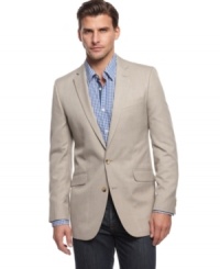 Enter neutral territory. This blazer from Kenneth Cole Reaction instantly pulls your look together. Enter neutral territory. This blazer from Kenneth Cole Reaction instantly pulls your look together.